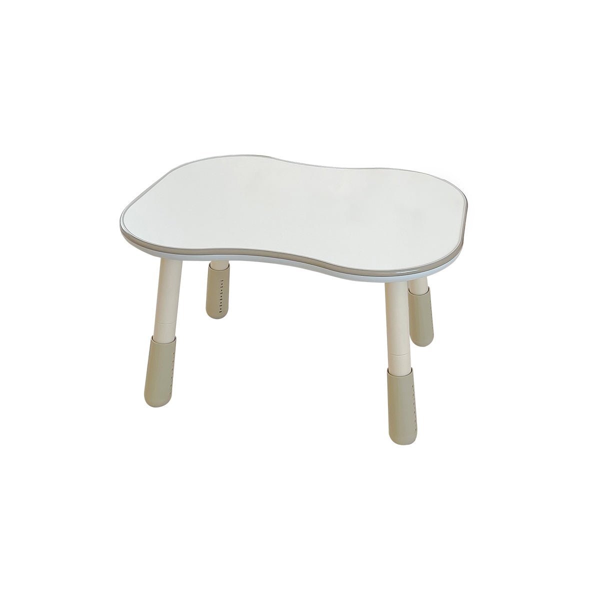 Peanut Height Adjustable Dual-kid White Study Table